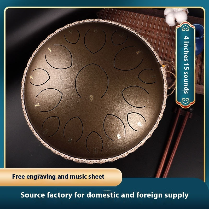 14-inch 15-tone Hollow Drum Percussion Musical Instrument