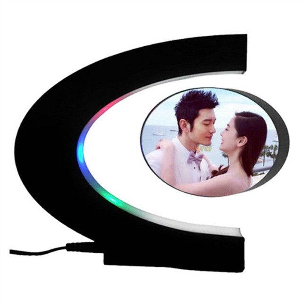 Electronic Magnetic Floating LED 3D Photo Frame Night Light - P12 Hub Europe