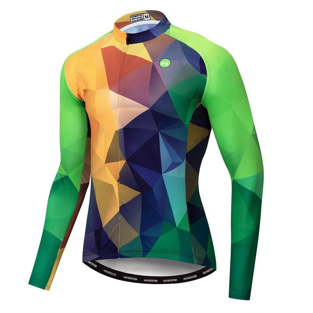 Men's Long Sleeve Cycling Jersey Customization - P12 Hub Europe