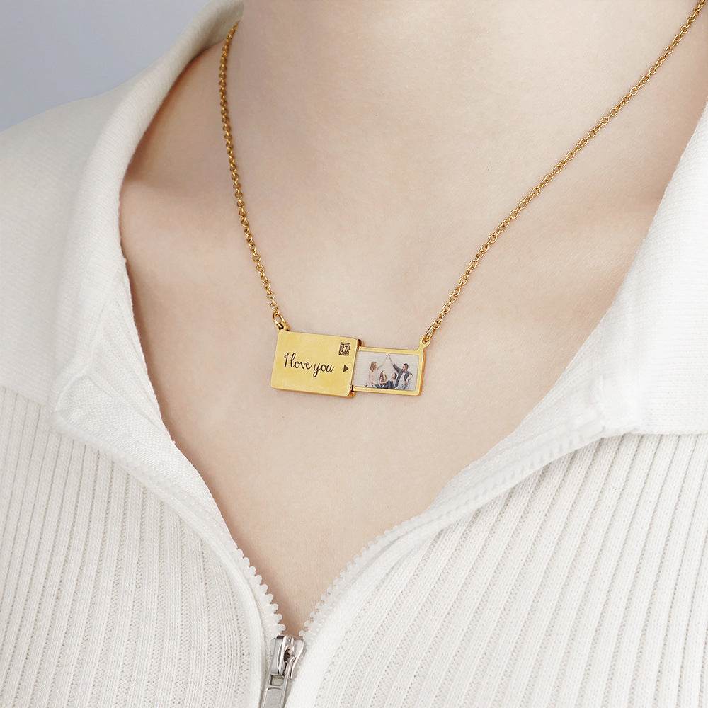 Fashion Holiday Gift Stainless Steel Letter Clavicle Chain - P12 Hub Europe