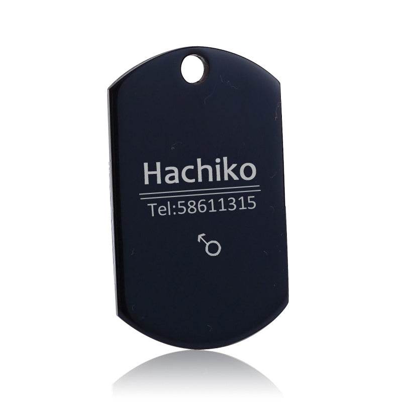 Small Pendant Anti-lost Pet Titanium Steel Tag - P12 Hub Europe