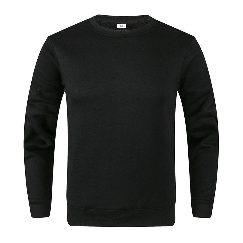 Men's Fashionable Round Neck Long Sleeve Fleece Sweatshirt - P12 Hub Europe
