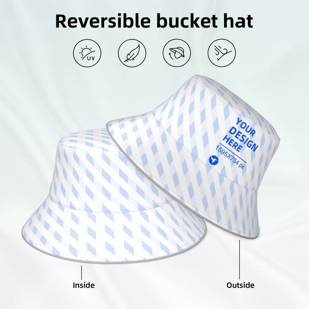 Reflective Reversible Lightweight Breathable Bucket Hat - P12 Hub Europe
