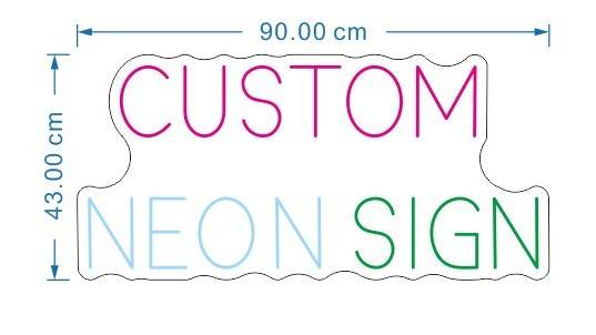 Colorful Neon Letter Modeling Light Custom Neon Sign DIY - P12 Hub Europe