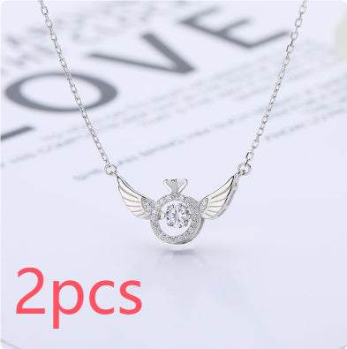 Angel Wings Wings Necklace Women's Korean Light Luxury Simple - P12 Hub Europe