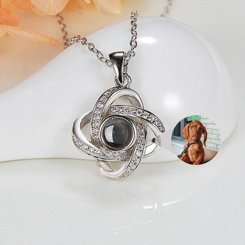 Original Projection Necklace Jewelry Gift with Hidden Love Words for Women - P12 Hub Europe