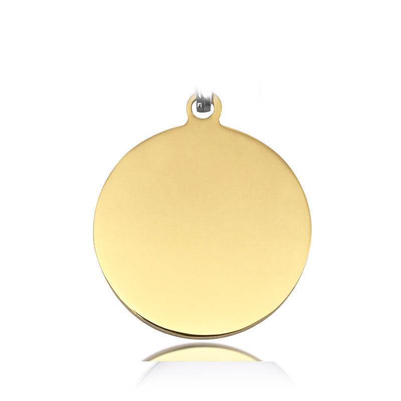 Small Pendant Anti-lost Pet Titanium Steel Tag - P12 Hub Europe