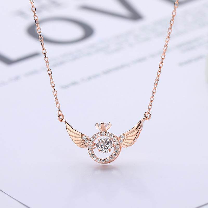 Angel Wings Wings Necklace Women's Korean Light Luxury Simple - P12 Hub Europe