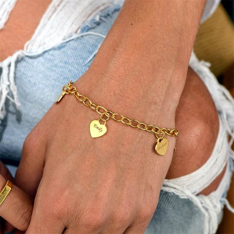 Love Engraved Bracelet Stainless Steel DIY - P12 Hub Europe