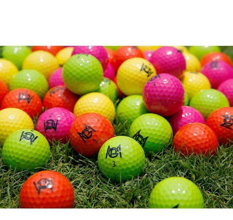 Golf Color Game Ball Two Layer Practice Ball