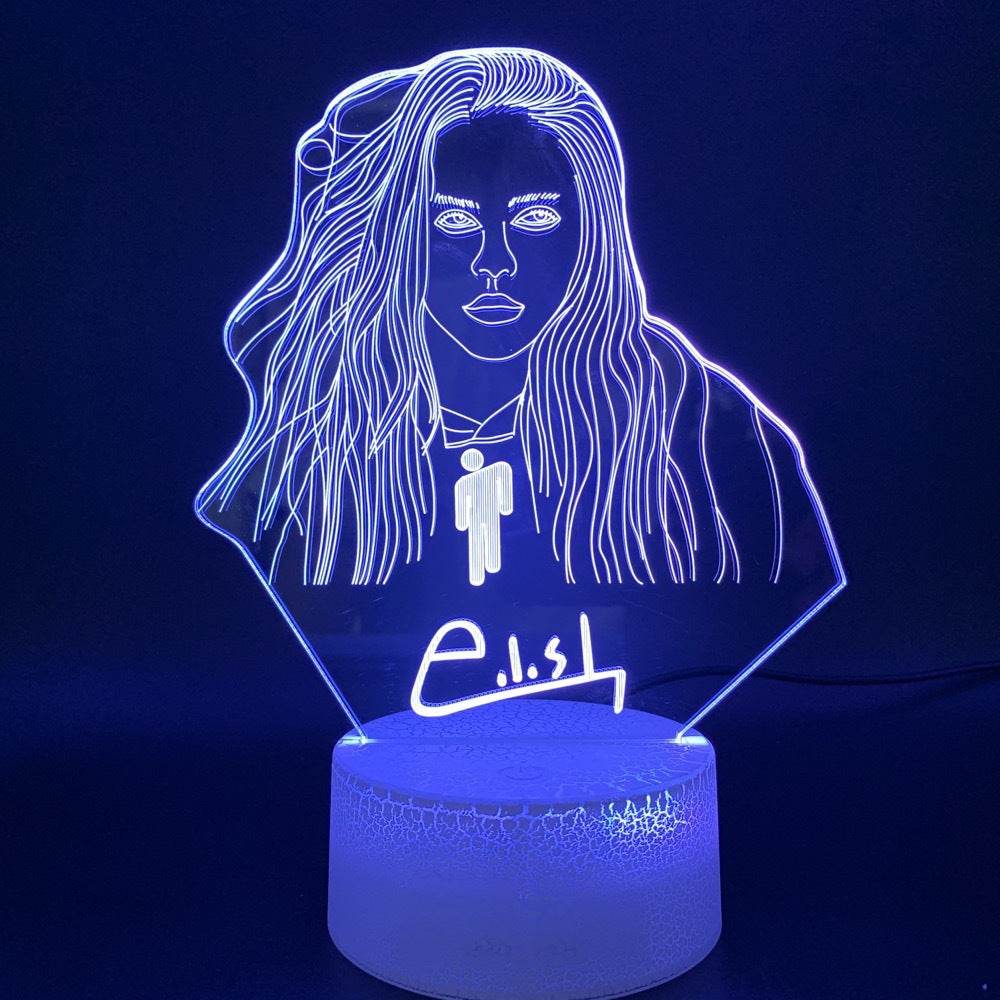 Customized LED 3D Bright Base Remote Touch Lamp 7 Colors Light with Flashing Effect - P12 Hub Europe