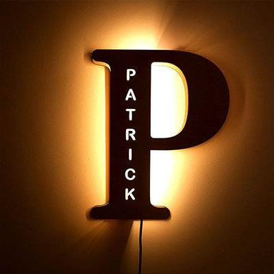 Personalized Custom Letter Lamp English Name Lamp - P12 Hub Europe