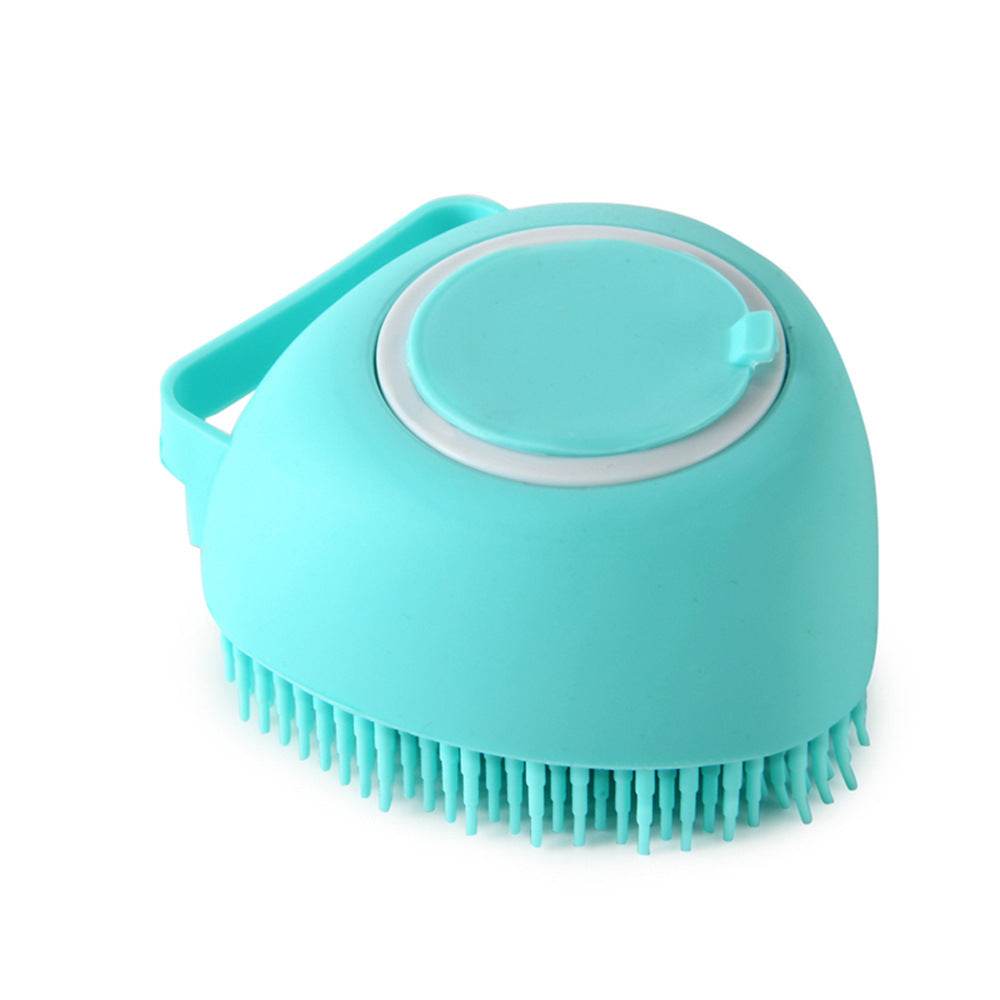 Silicone Dog Bath Massage Gloves Brush Pet Cat Bathroom Cleaning Tool Comb Brush For Dog Can Pour Shampoo Dog Grooming Supplies - P12 Hub Europe