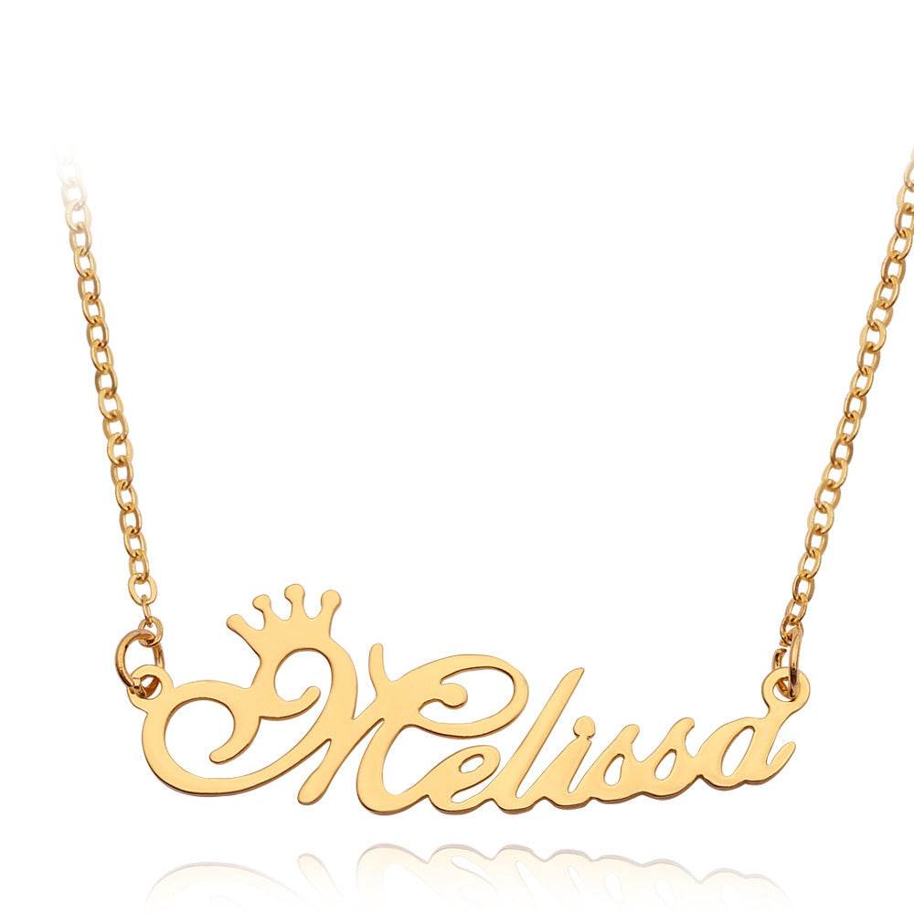 English alphabet necklace - P12 Hub Europe