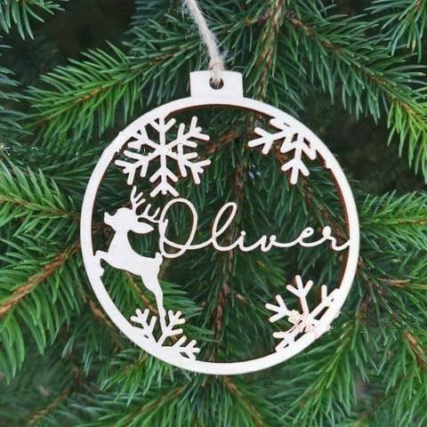 Christmas Hang Gift Name Cards - P12 Hub Europe