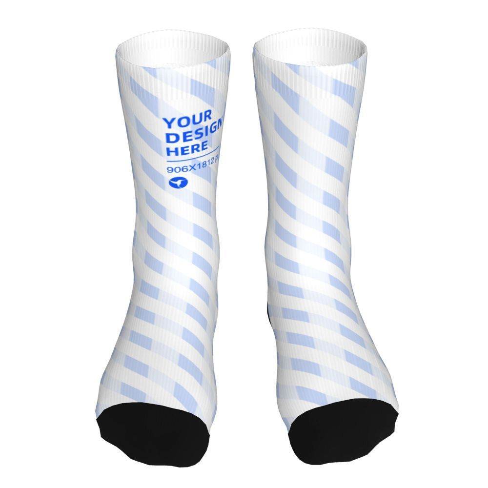 16in Thick Contrast Color Mild Skin-friendly Socks - P12 Hub Europe
