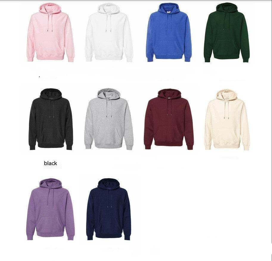 Customized Letter Name Round Neck Hoodie From Europe And America - P12 Hub Europe