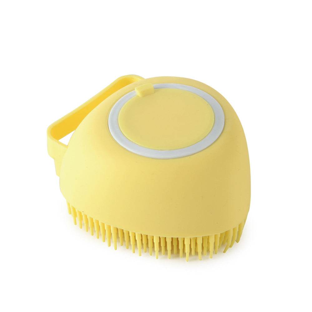 Silicone Dog Bath Massage Gloves Brush Pet Cat Bathroom Cleaning Tool Comb Brush For Dog Can Pour Shampoo Dog Grooming Supplies - P12 Hub Europe