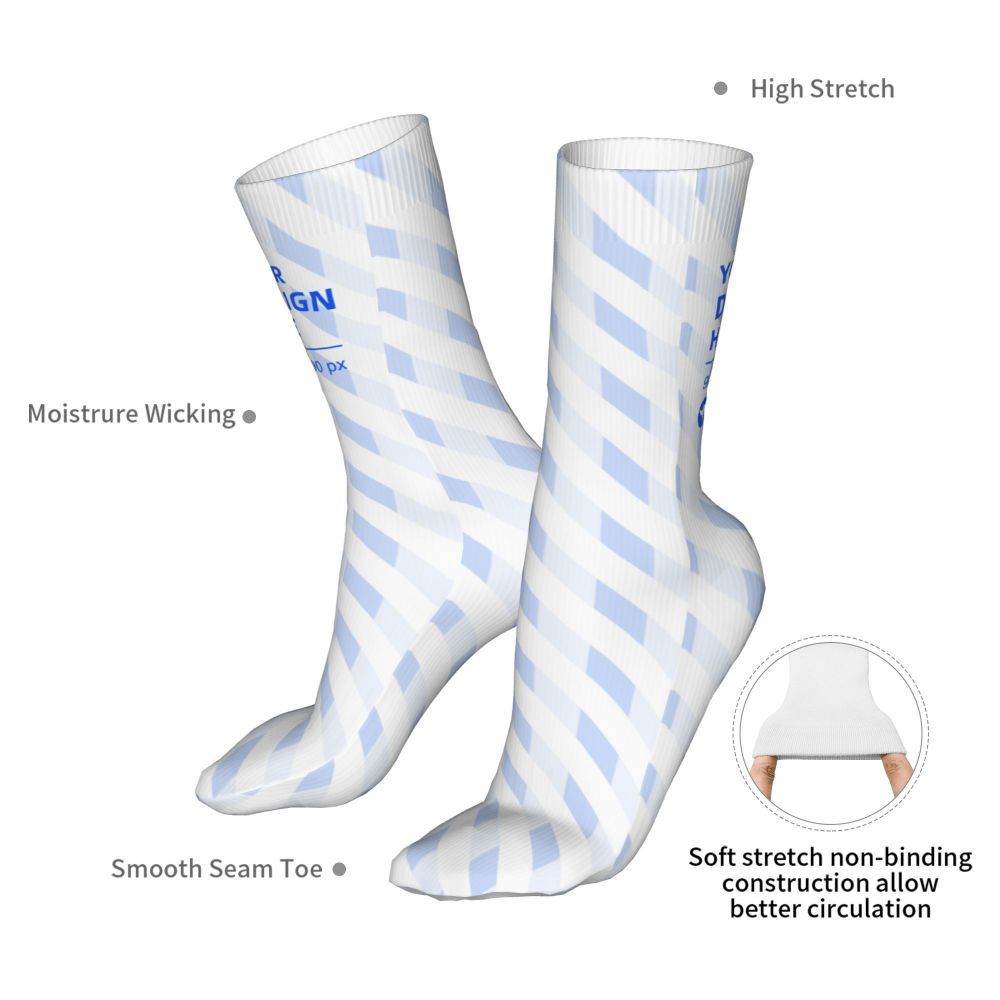 16in Heelless Casual Lightweight Wear Socks - P12 Hub Europe