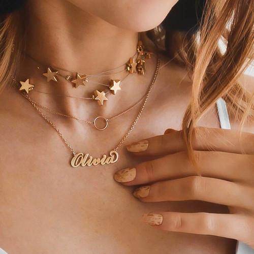 English alphabet necklace - P12 Hub Europe