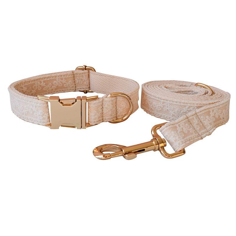 Pet Collar Bow Metal Buckle Lace - P12 Hub Europe