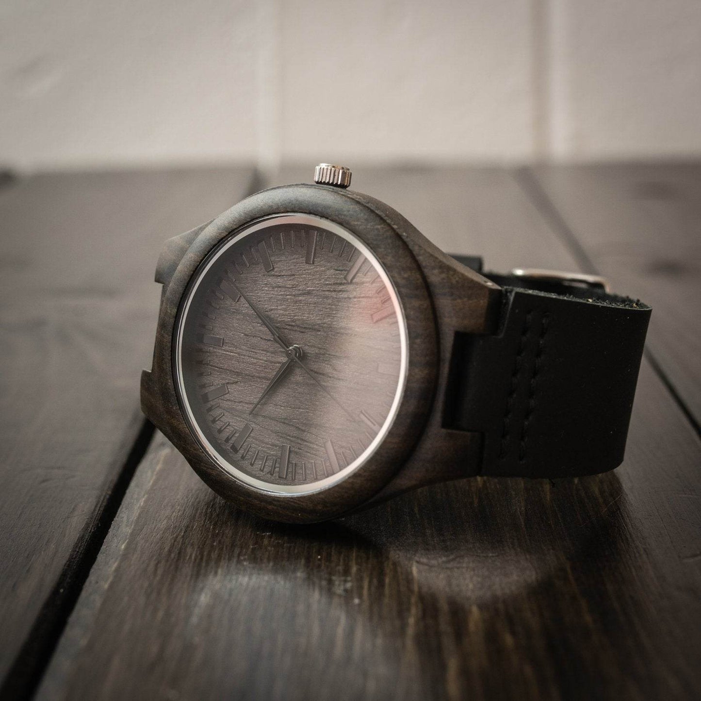 Custom carved watch with bottom cover - P12 Hub Europe