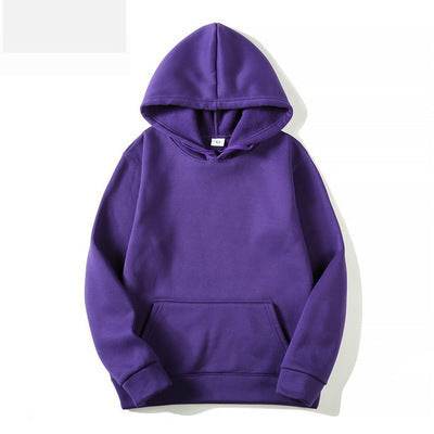Hooded Long Sleeve Sweater Men's Solid - P12 Hub Europe