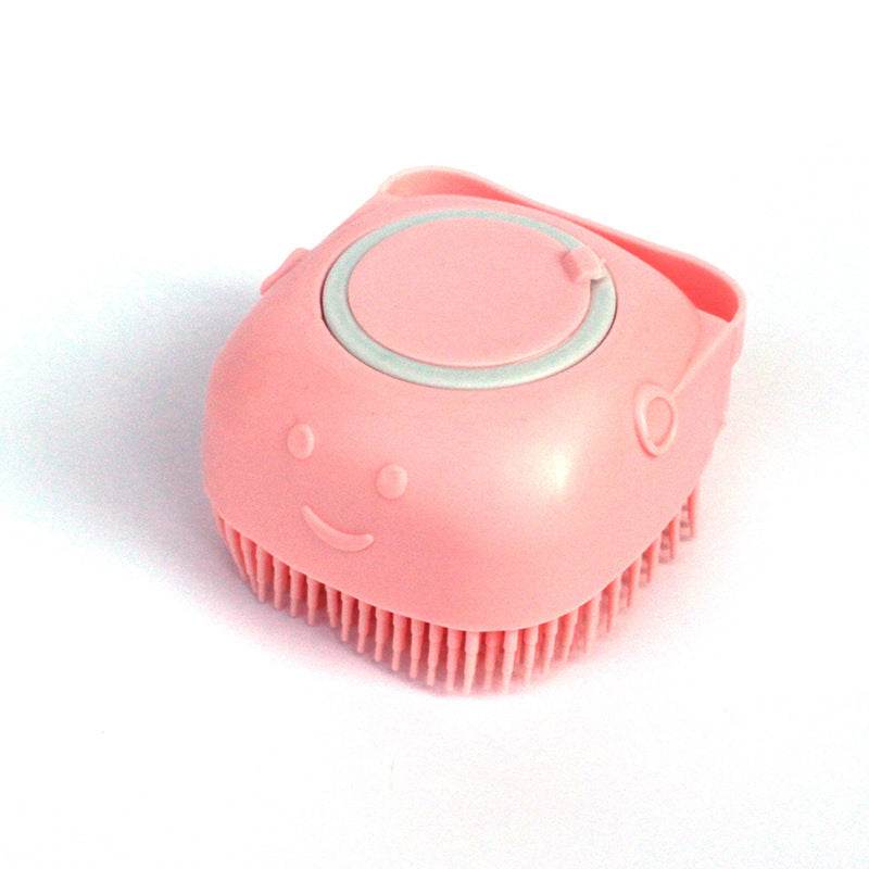 Silicone Dog Bath Massage Gloves Brush Pet Cat Bathroom Cleaning Tool Comb Brush For Dog Can Pour Shampoo Dog Grooming Supplies - P12 Hub Europe