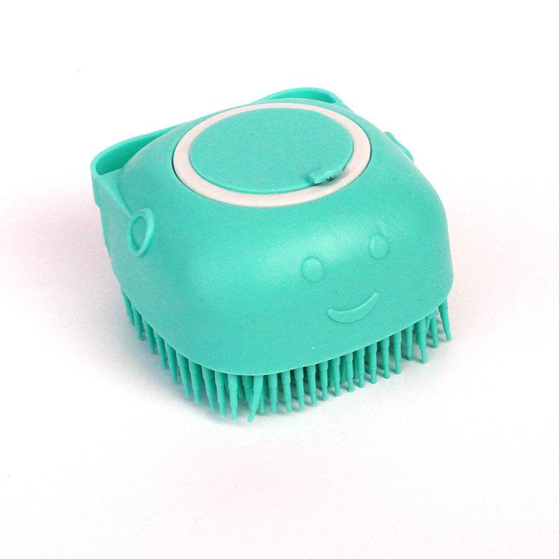 Silicone Dog Bath Massage Gloves Brush Pet Cat Bathroom Cleaning Tool Comb Brush For Dog Can Pour Shampoo Dog Grooming Supplies - P12 Hub Europe