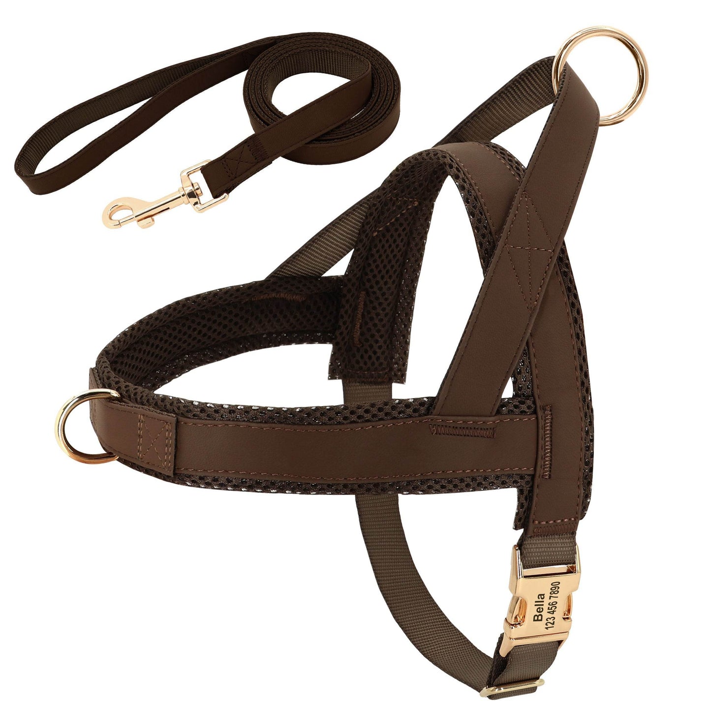 Personalized Dog Harness Leash Set - P12 Hub Europe