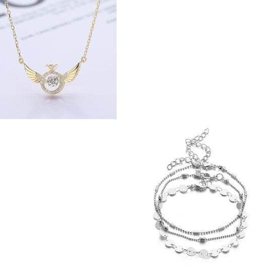 Angel Wings Wings Necklace Women's Korean Light Luxury Simple - P12 Hub Europe