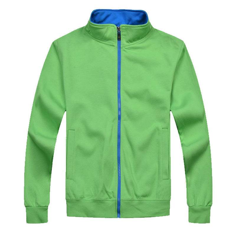 Men's Korean Style Contrast Color Stand Collar Sweatshirt - P12 Hub Europe