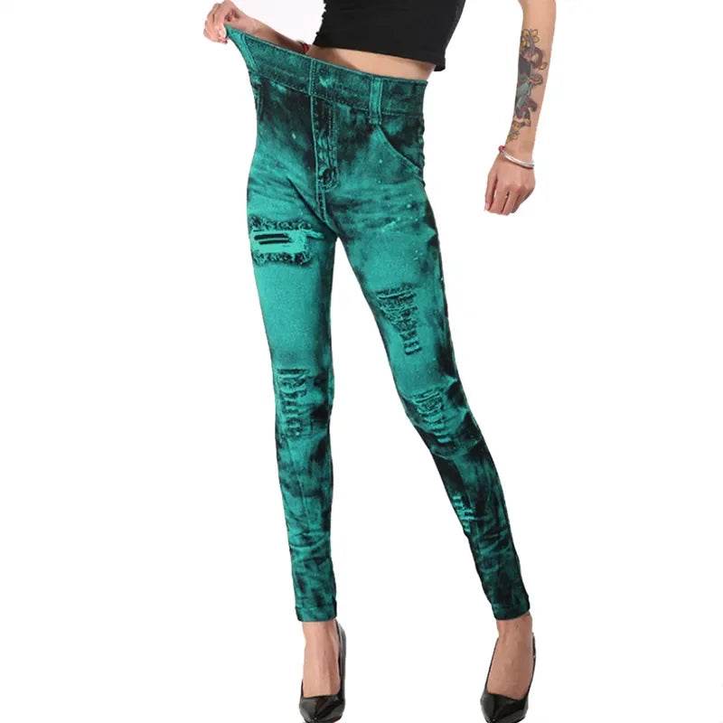 Women's Push-Up Jeggings - P12 Hub Europe