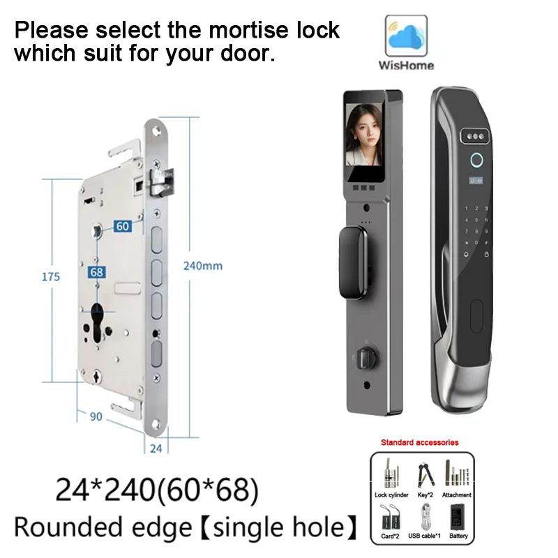3D Face Lock | WiFi, Video, Fingerprint, NFC - P12 Hub Europe