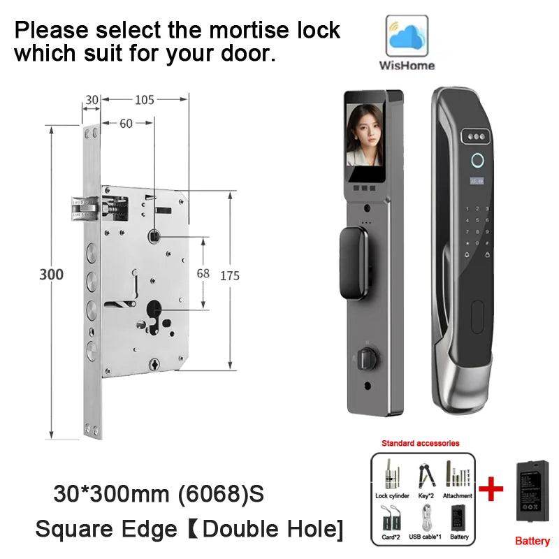 3D Face Lock | WiFi, Video, Fingerprint, NFC - P12 Hub Europe