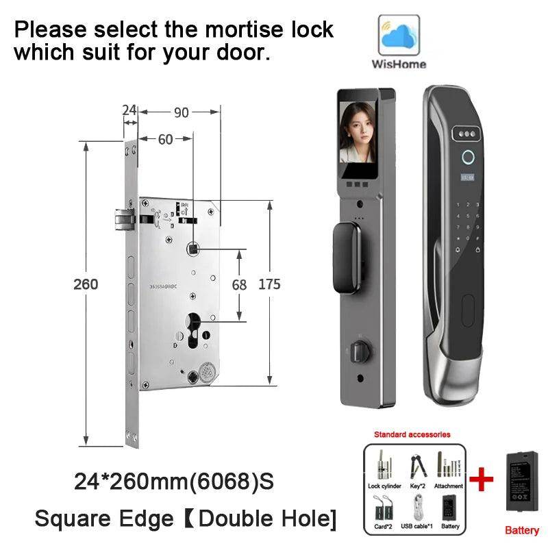 3D Face Lock | WiFi, Video, Fingerprint, NFC - P12 Hub Europe