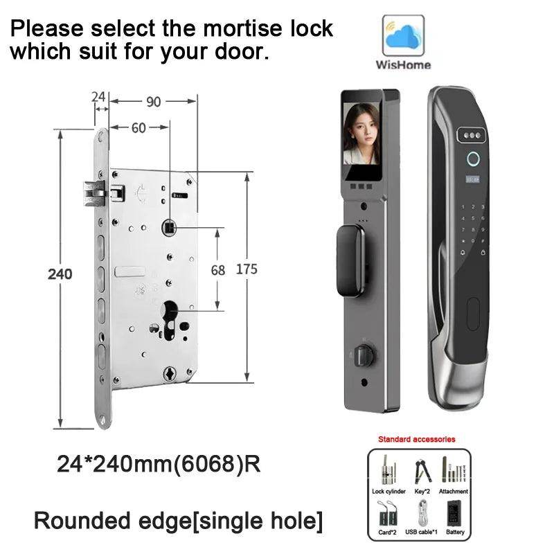 3D Face Lock | WiFi, Video, Fingerprint, NFC - P12 Hub Europe