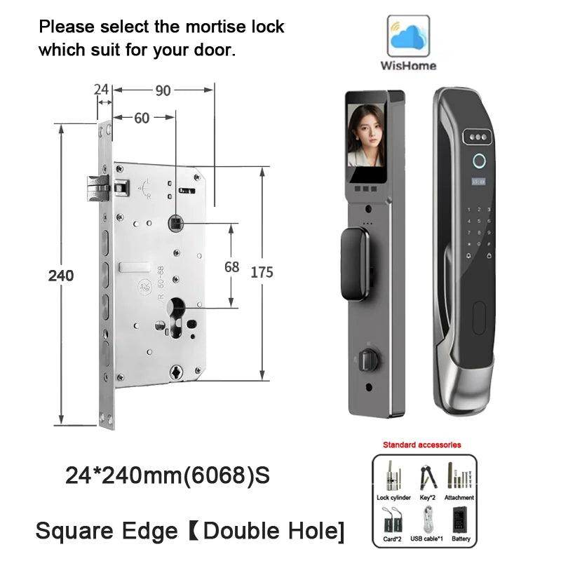 3D Face Lock | WiFi, Video, Fingerprint, NFC - P12 Hub Europe