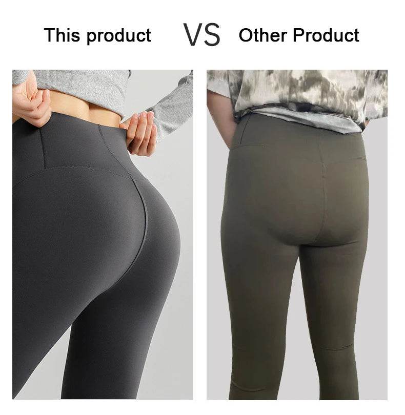 Women's Seamless Fleece-Lined Leggings - P12 Hub Europe