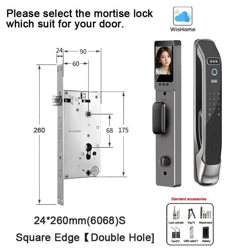 3D Face Lock | WiFi, Video, Fingerprint, NFC - P12 Hub Europe