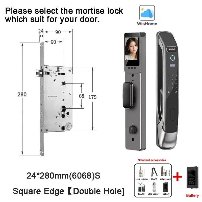 3D Face Lock | WiFi, Video, Fingerprint, NFC - P12 Hub Europe