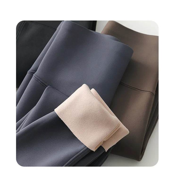 Women's Seamless Fleece-Lined Leggings - P12 Hub Europe