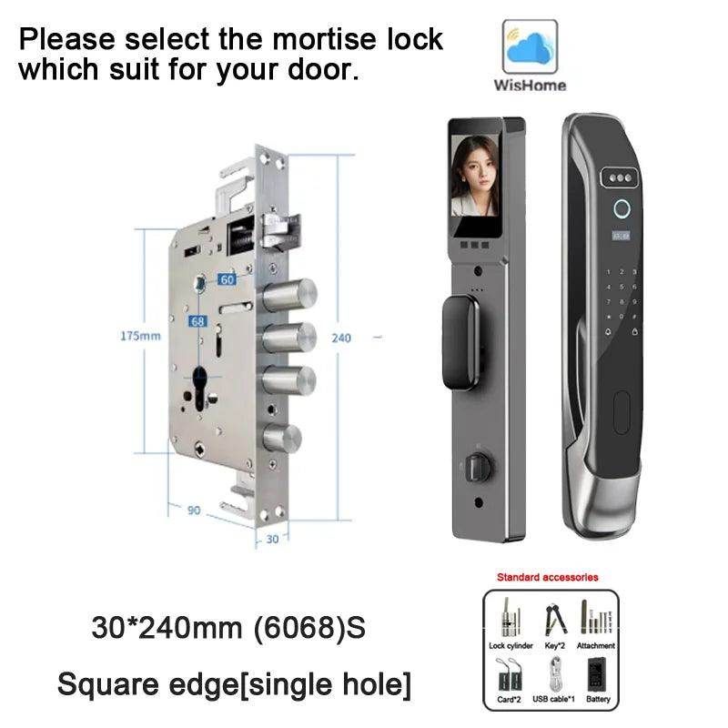 3D Face Lock | WiFi, Video, Fingerprint, NFC - P12 Hub Europe