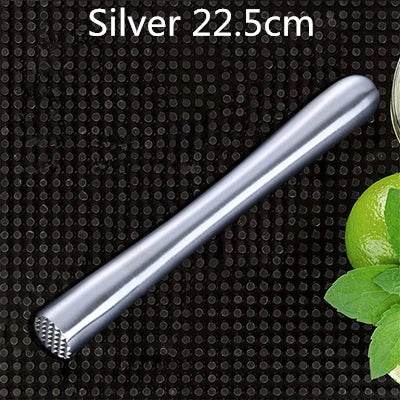 Bar Cocktail Muddler Mojito Stainless Steel Bar Mixer Barware DIY Drink Fruit Muddler Crushed Ice Barware Bar Tool - P12 Hub Europe