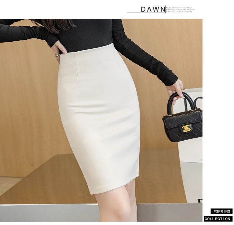 Women's Elegant Pencil Skirt - P12 Hub Europe