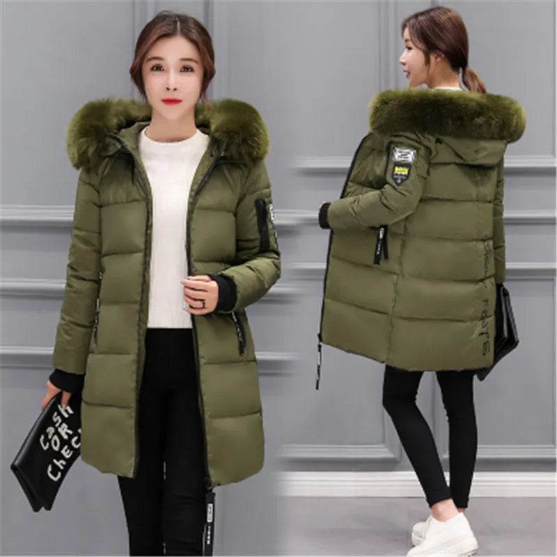 Warm Fur Hooded Parka - P12 Hub Europe