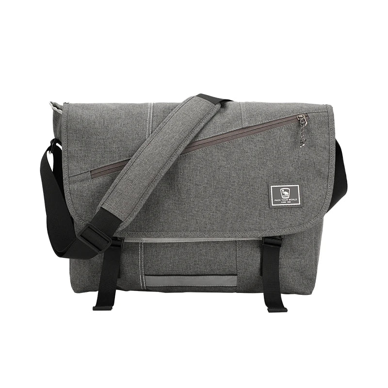 OIWAS Fashion Men Crossbody Messenger Bag 14 Inch Laptop Shoulder Bags Men Casual Sling SchoolBag Briefcase Travel Handbag