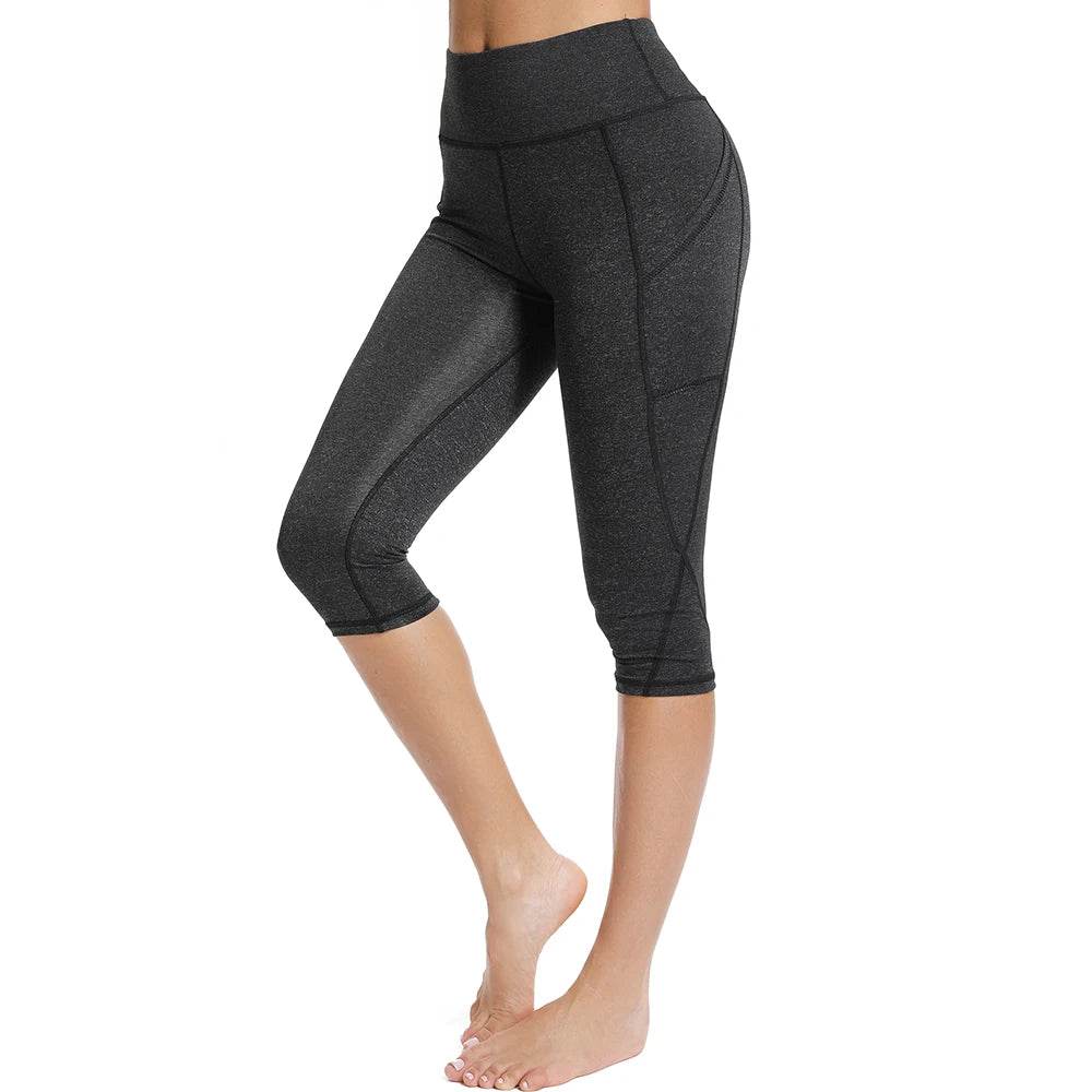 Women's High Waist Capri - P12 Hub Europe
