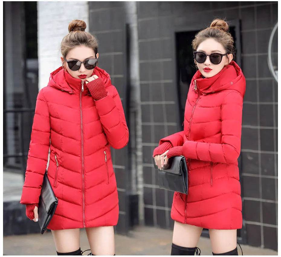 New Slim Warm Winter Parka - P12 Hub Europe