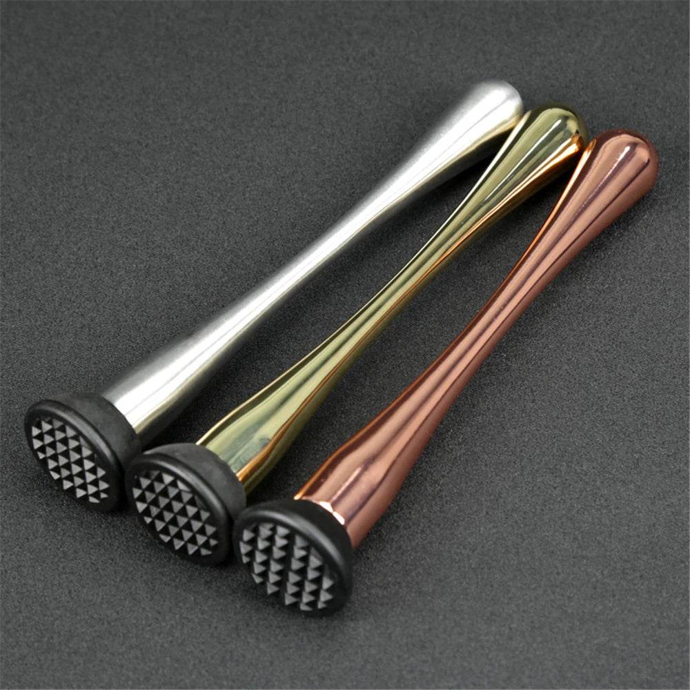 Bar Cocktail Muddler Mojito Stainless Steel Bar Mixer Barware DIY Drink Fruit Muddler Crushed Ice Barware Bar Tool - P12 Hub Europe